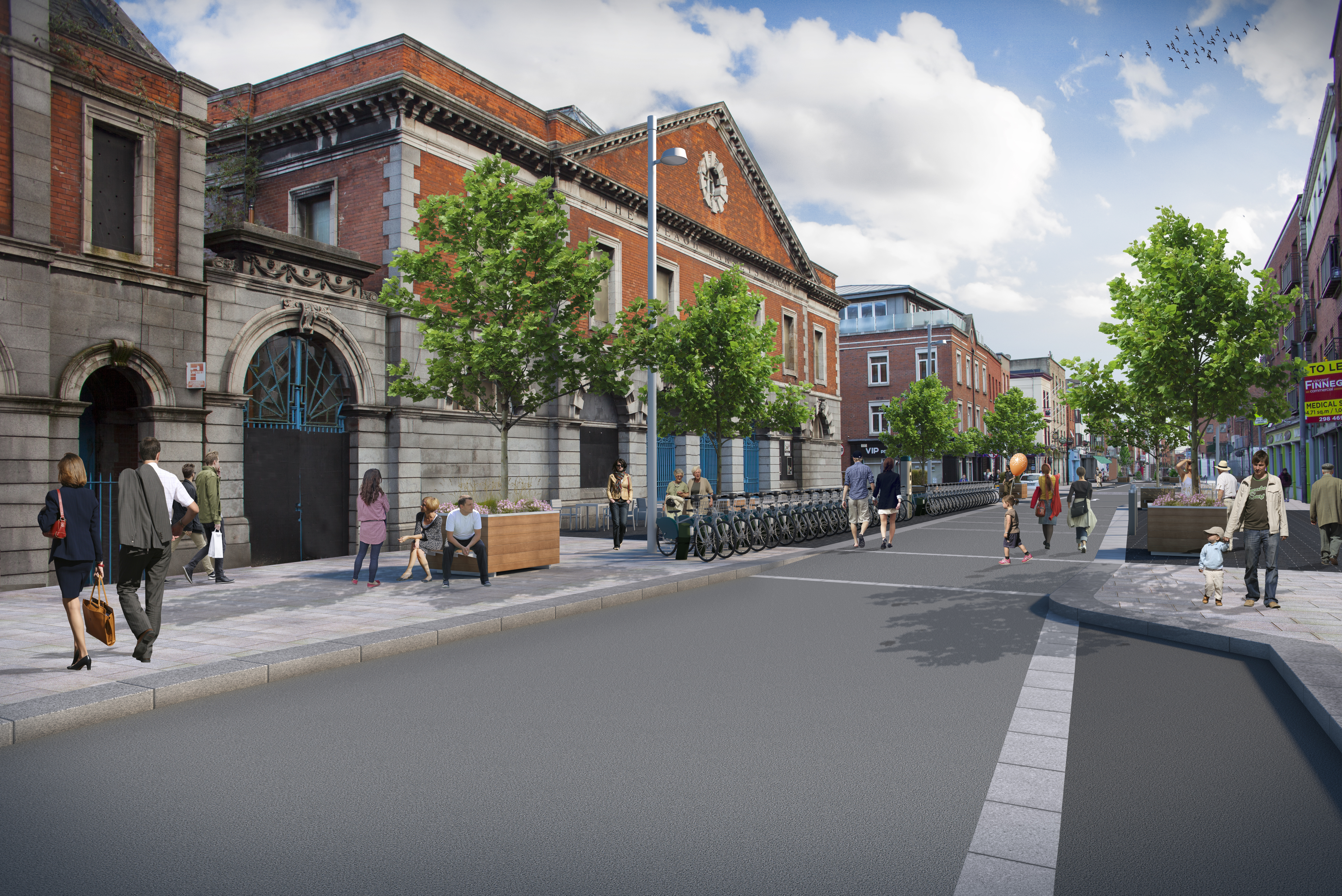 Wellington Lane Cycle and the Francis Street Environmental Improvement Scheme