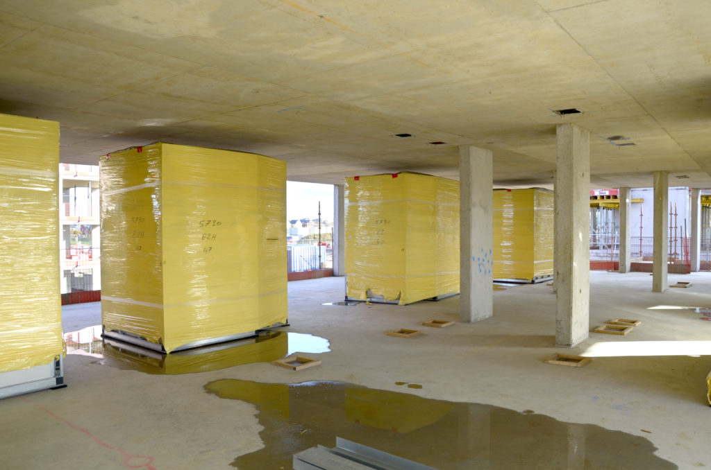 Bathroom Pods on site