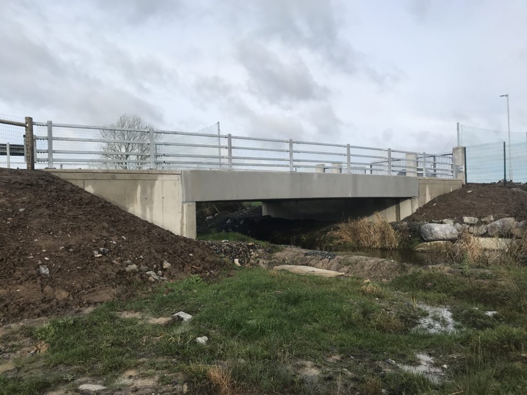 Road Bridge at Coláiste Chiaráin, Croom Co. Limerick