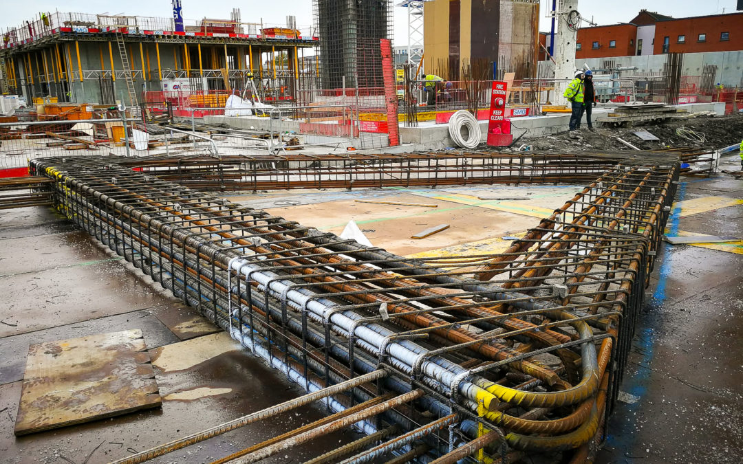 V Frames Cast at Grand Canal Harbour