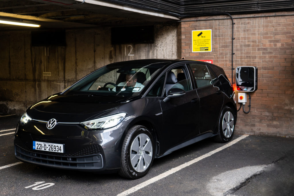 new Volkswagen ID3 electric vehicles 