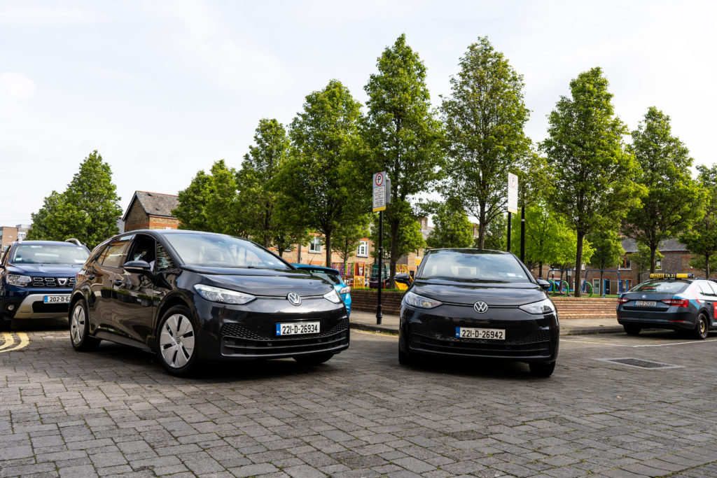 new Volkswagen ID3 electric vehicles 