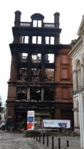 Primark Belfast Bank Building fire damage 4