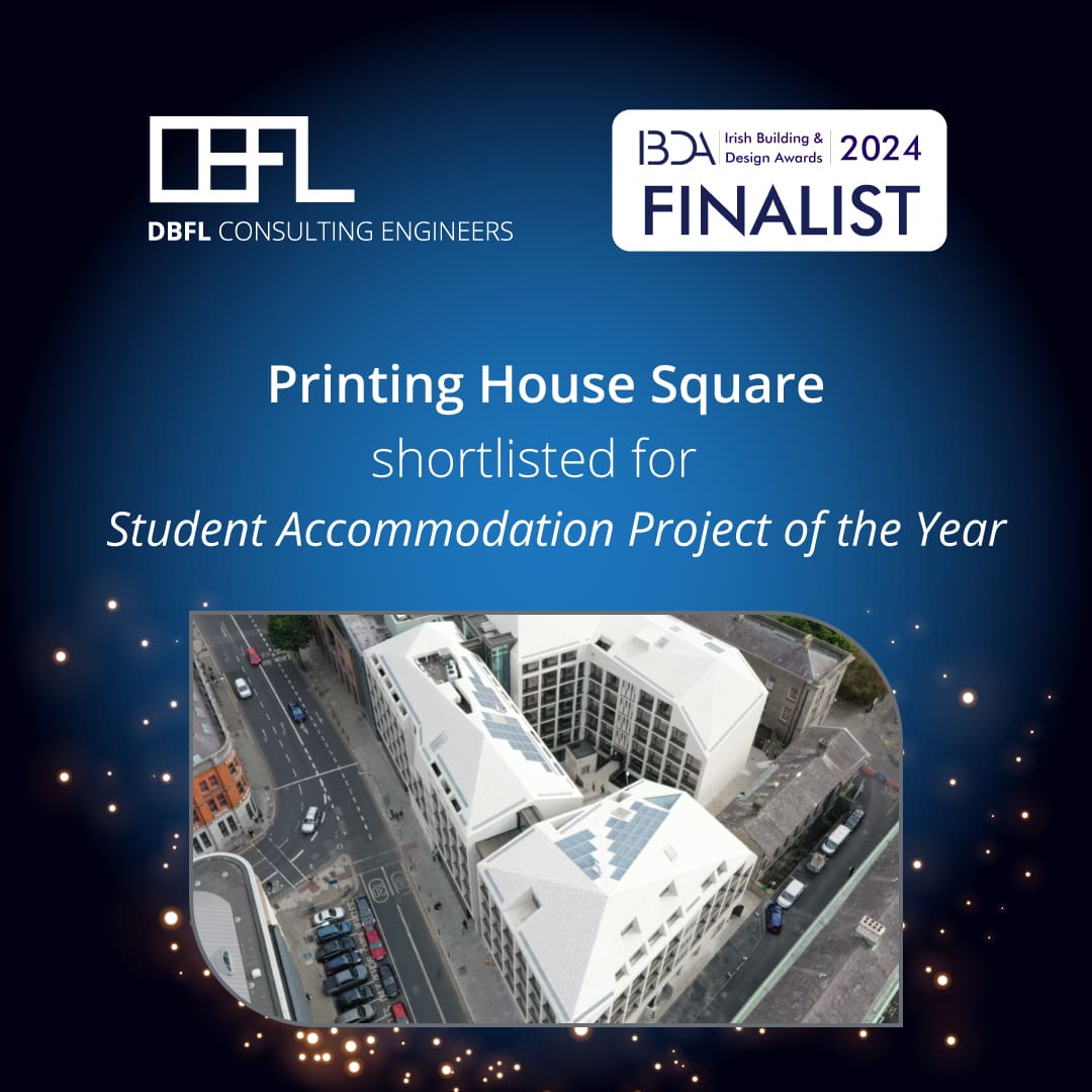DBFL Nominated at BDA 2024 Printing House Square DBFL Consulting Engineers