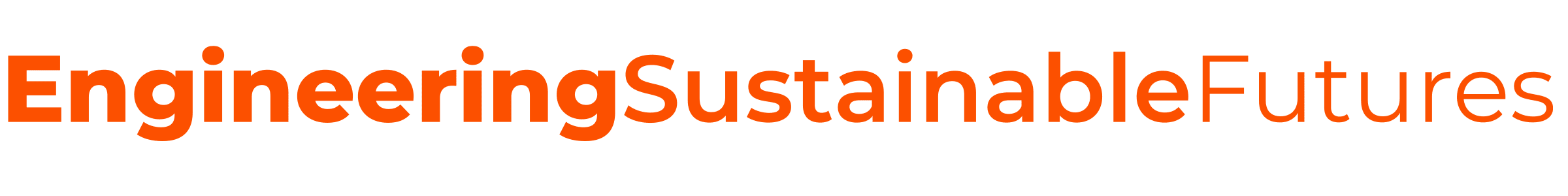 Engineering Sustainable Futures