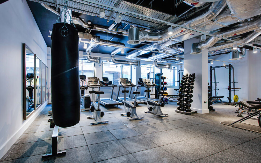 Gym Facility Cork Street Student Accommodation DBFL